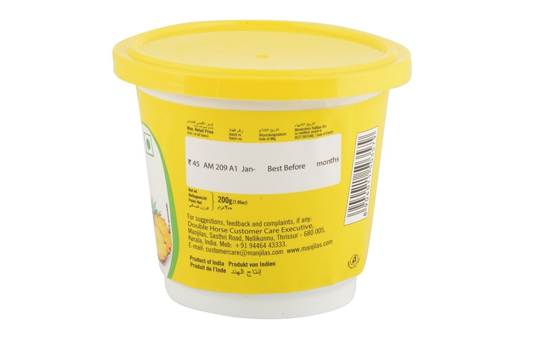 Double Horse Pineapple Jam    Tub  200 grams